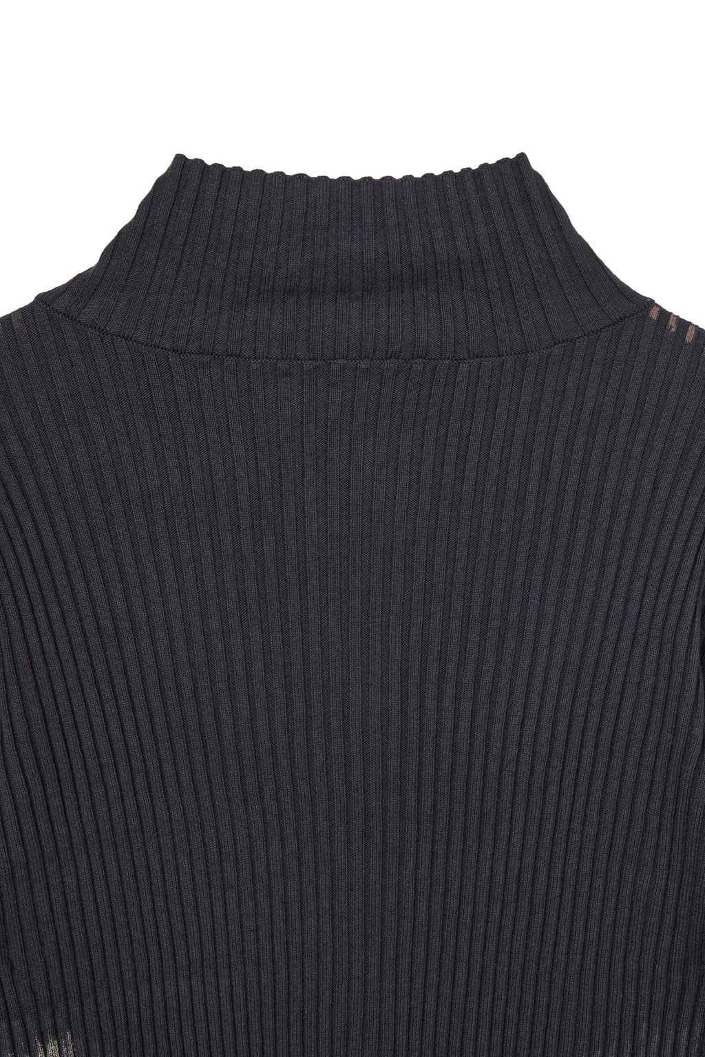 Deinet - Brush Ribbed Knit Zip Up (Charcoal) product image 4 | TRAB K-Fashion Australia