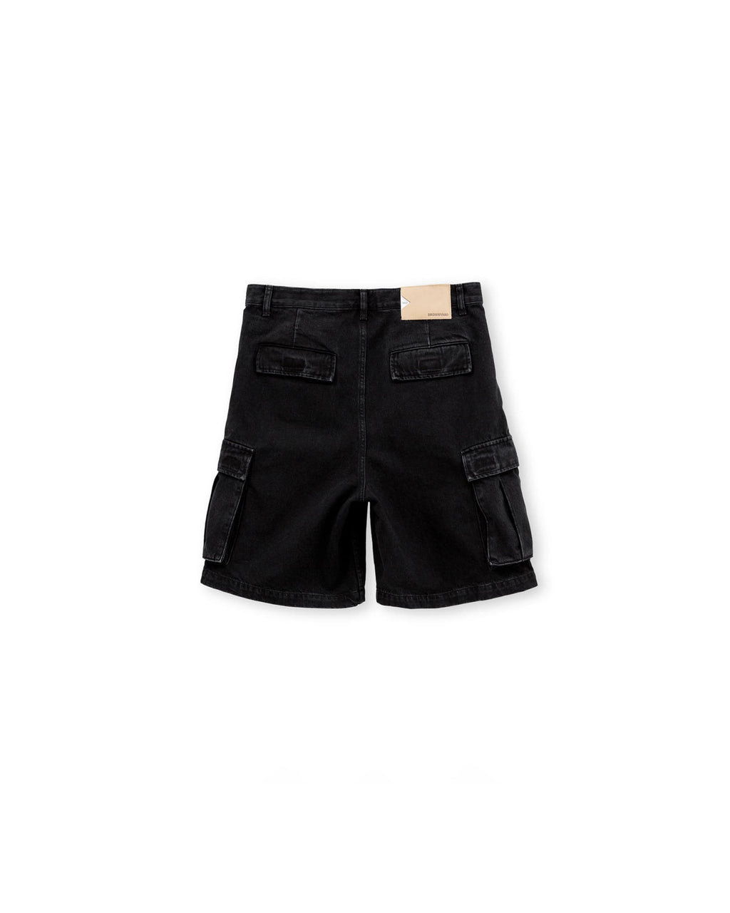 Brownyard - Military Denim Shorts (Black) product image 4 | TRAB K-Fashion Australia