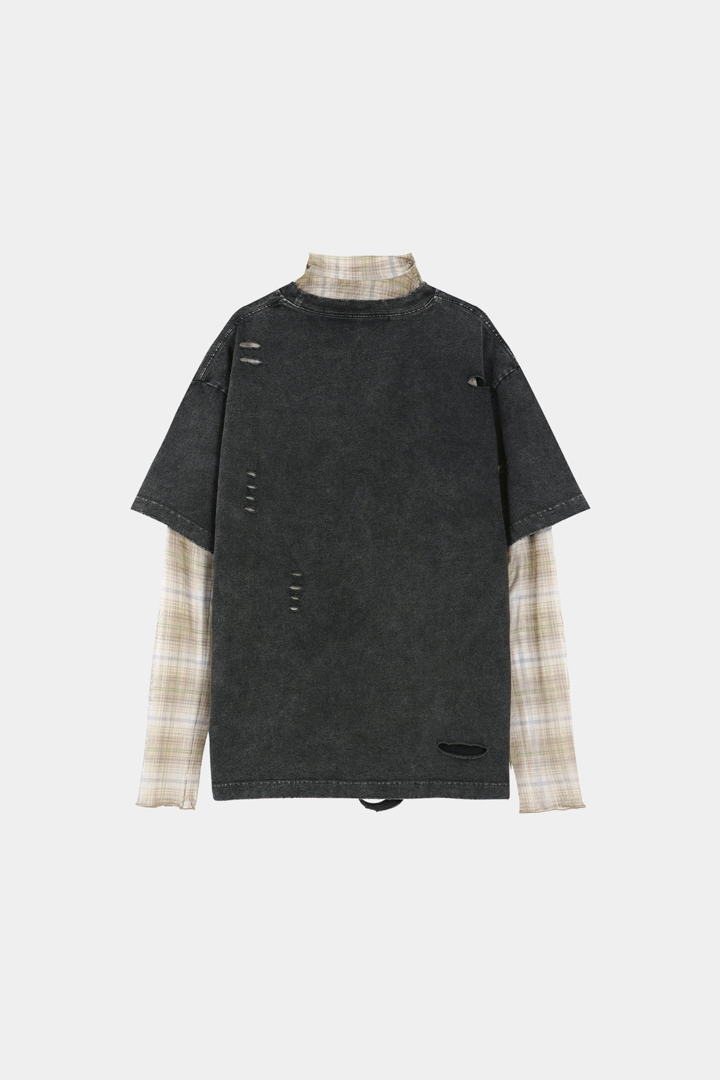 Andersson Bell - Layered Live Printed T-Shirt (Charcoal) product image 13 | TRAB K-Fashion Australia