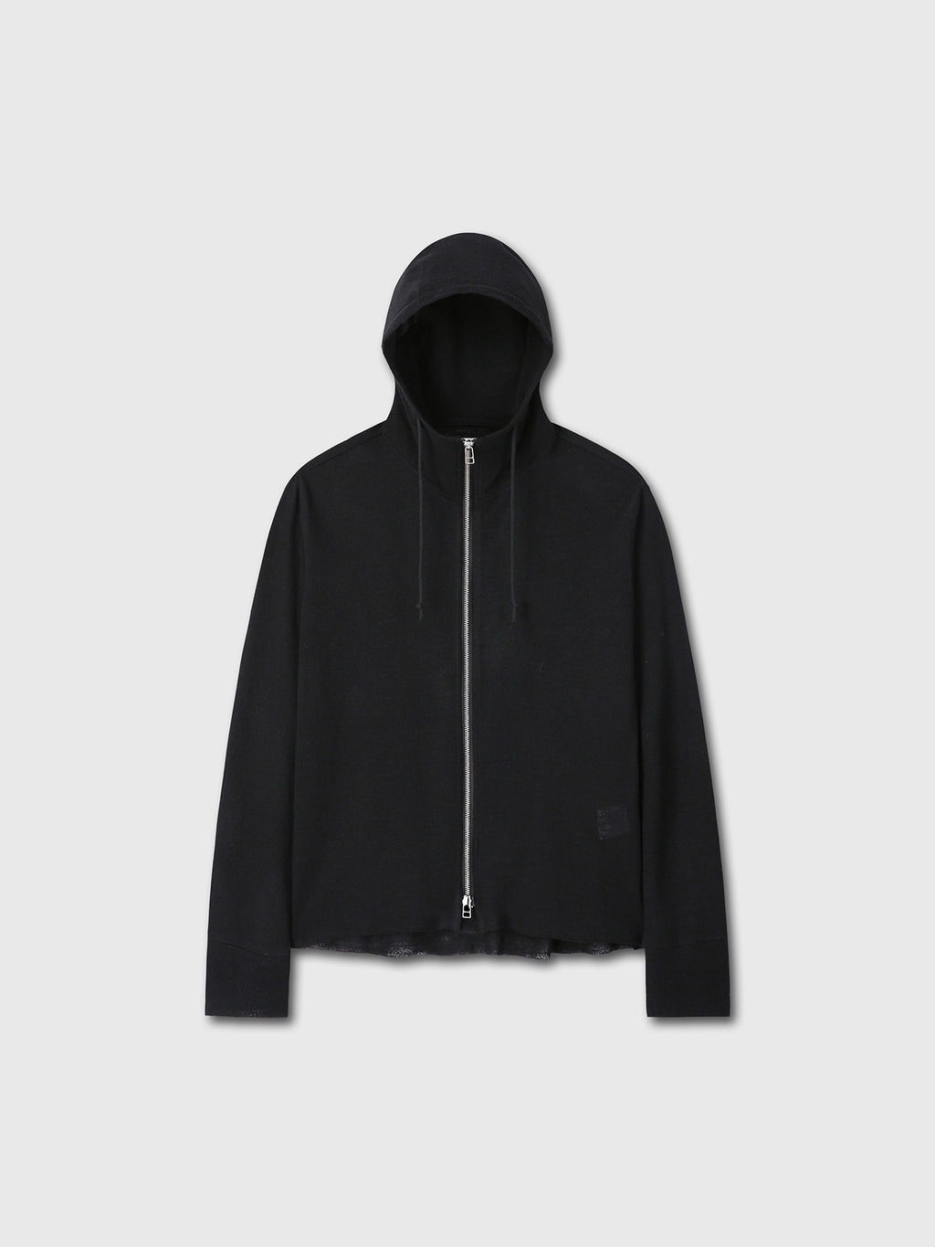 Tonywack - Light Wool Hooded Zip Jacket (Black) product image 6 | TRAB K-Fashion Australia