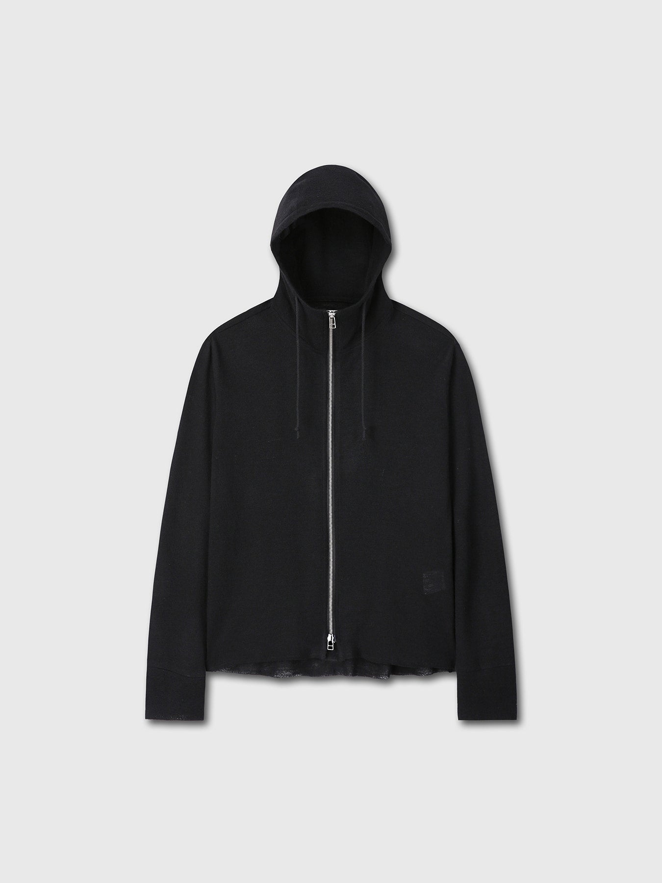 Tonywack - Light Wool Hooded Zip Jacket (Black) product image 6 | TRAB K-Fashion Australia