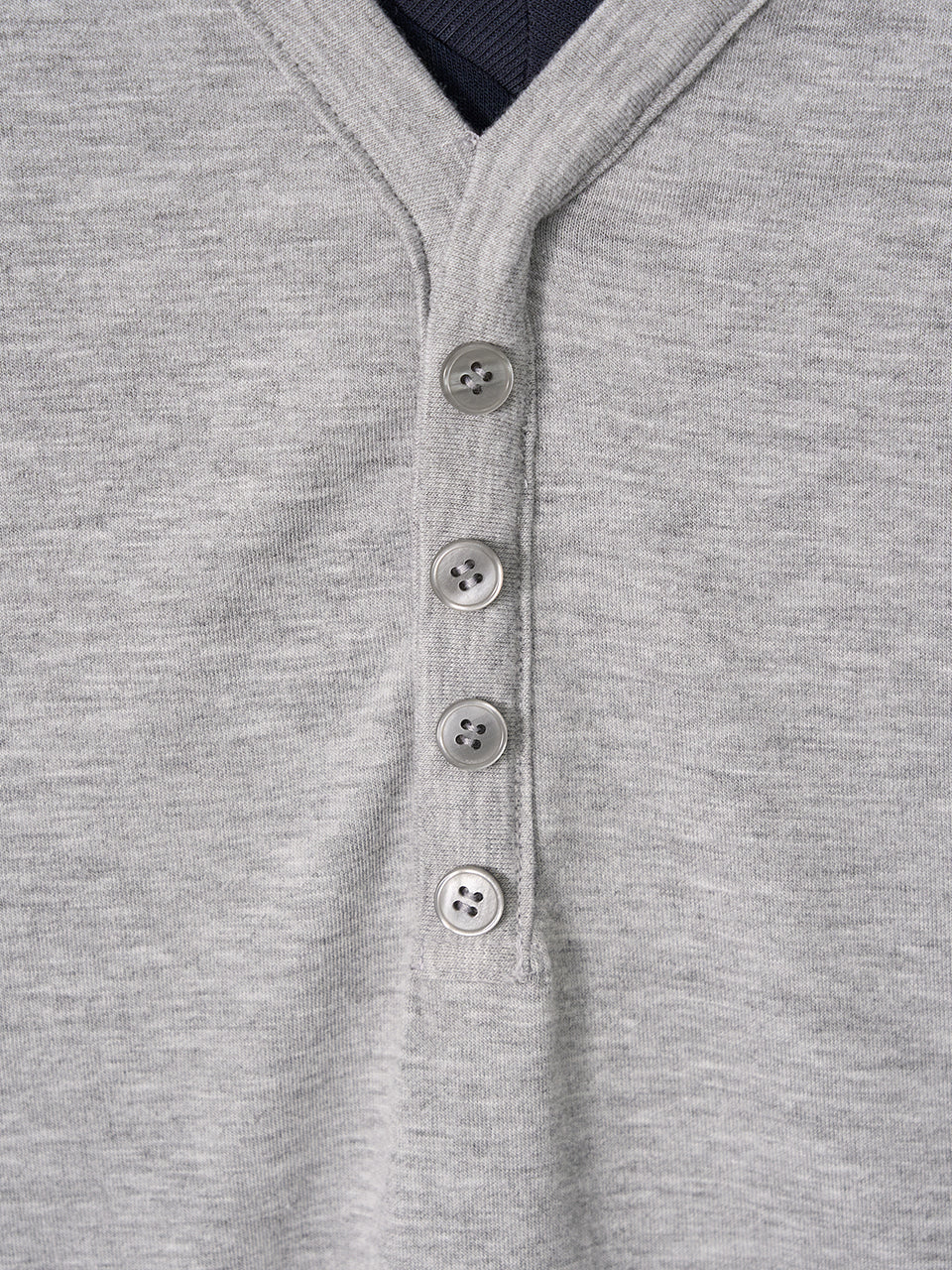 Kijun - Layered V-Neck Tee (Navy) product image 13 | TRAB K-Fashion Australia