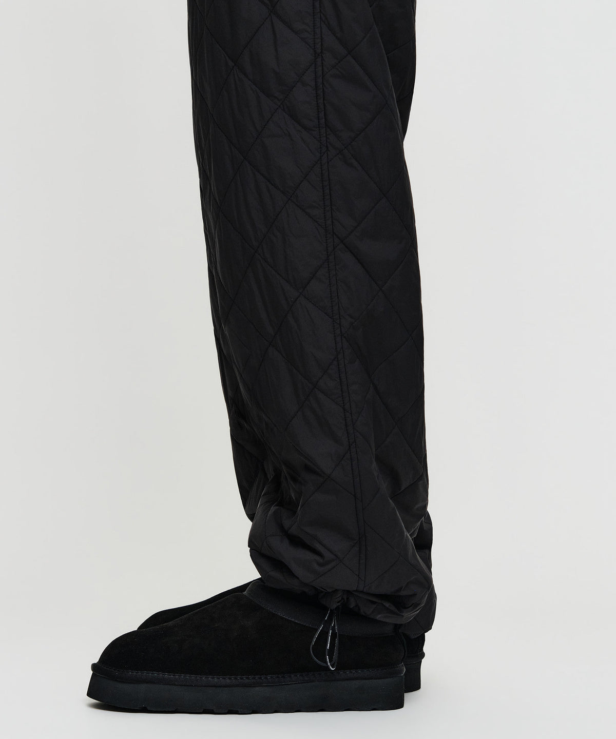 Marithe & Francois Girbaud - Woven Quilted Pants (Black) product image 3 | TRAB K-Fashion Australia