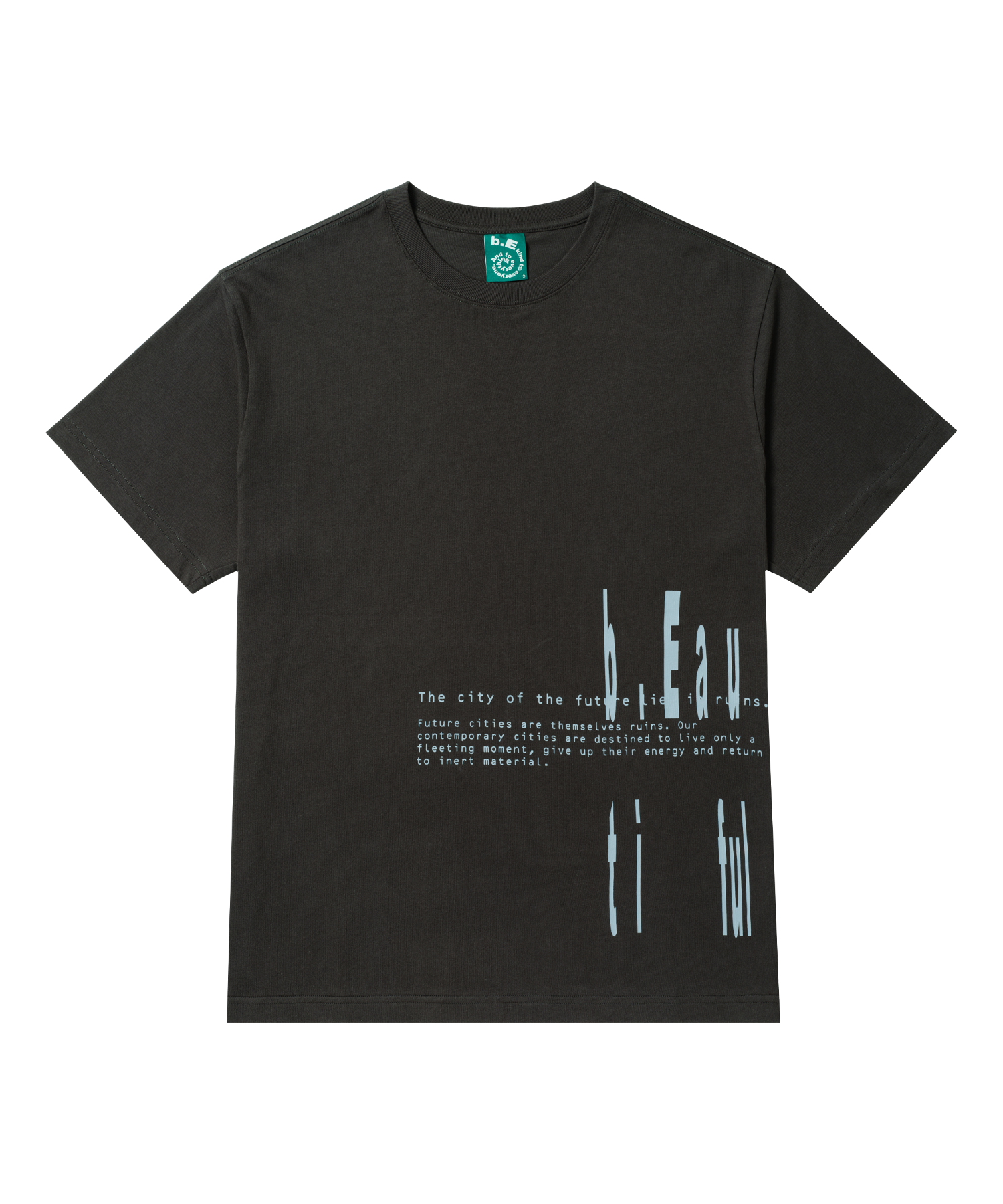 San San Gear - San San X B.E Haikyo T-Shirt (Charcoal) product image 4 | TRAB K-Fashion Australia