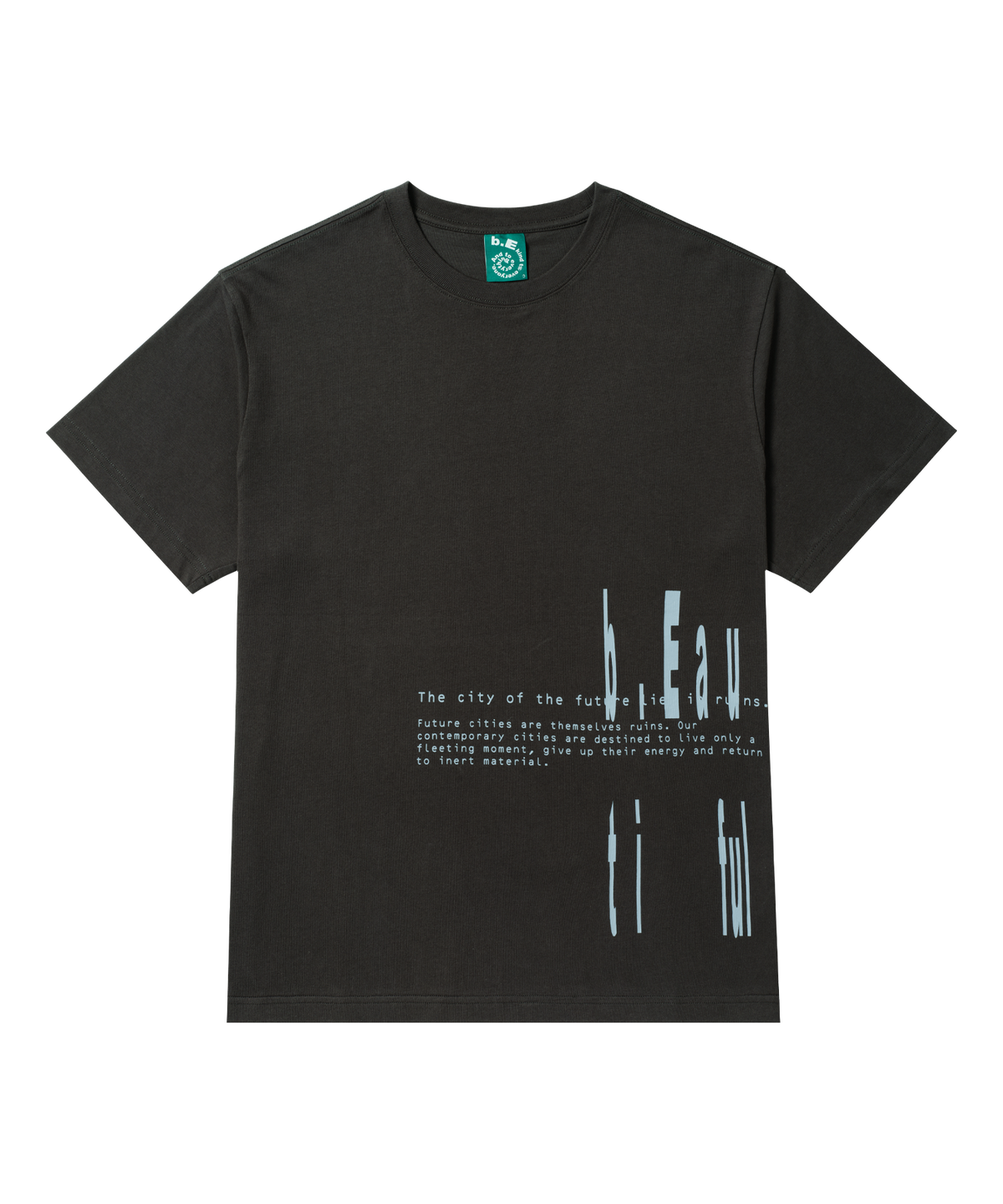 San San Gear - San San X B.E Haikyo T-Shirt (Charcoal) product image 1 | TRAB K-Fashion Australia