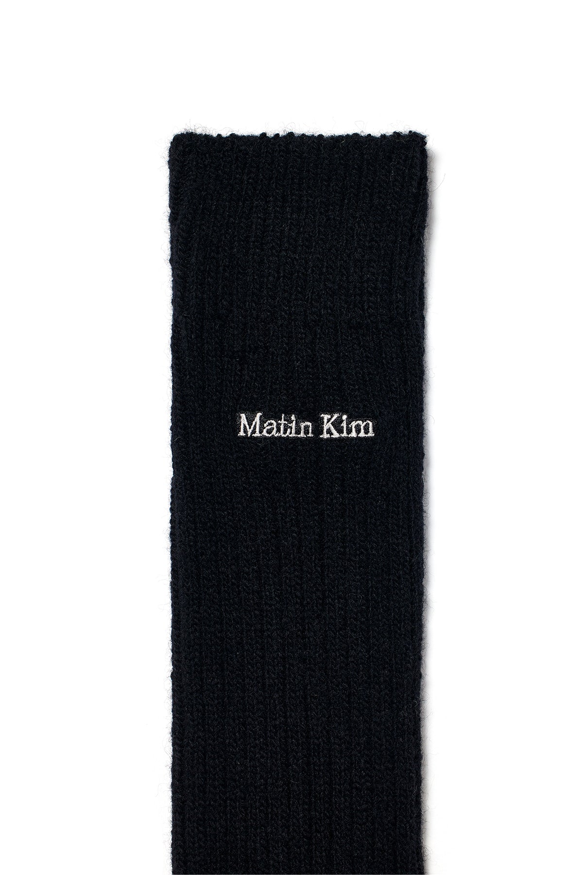 Matin Kim - Wool Blend Knee Socks (Black) product image 3 | TRAB K-Fashion Australia
