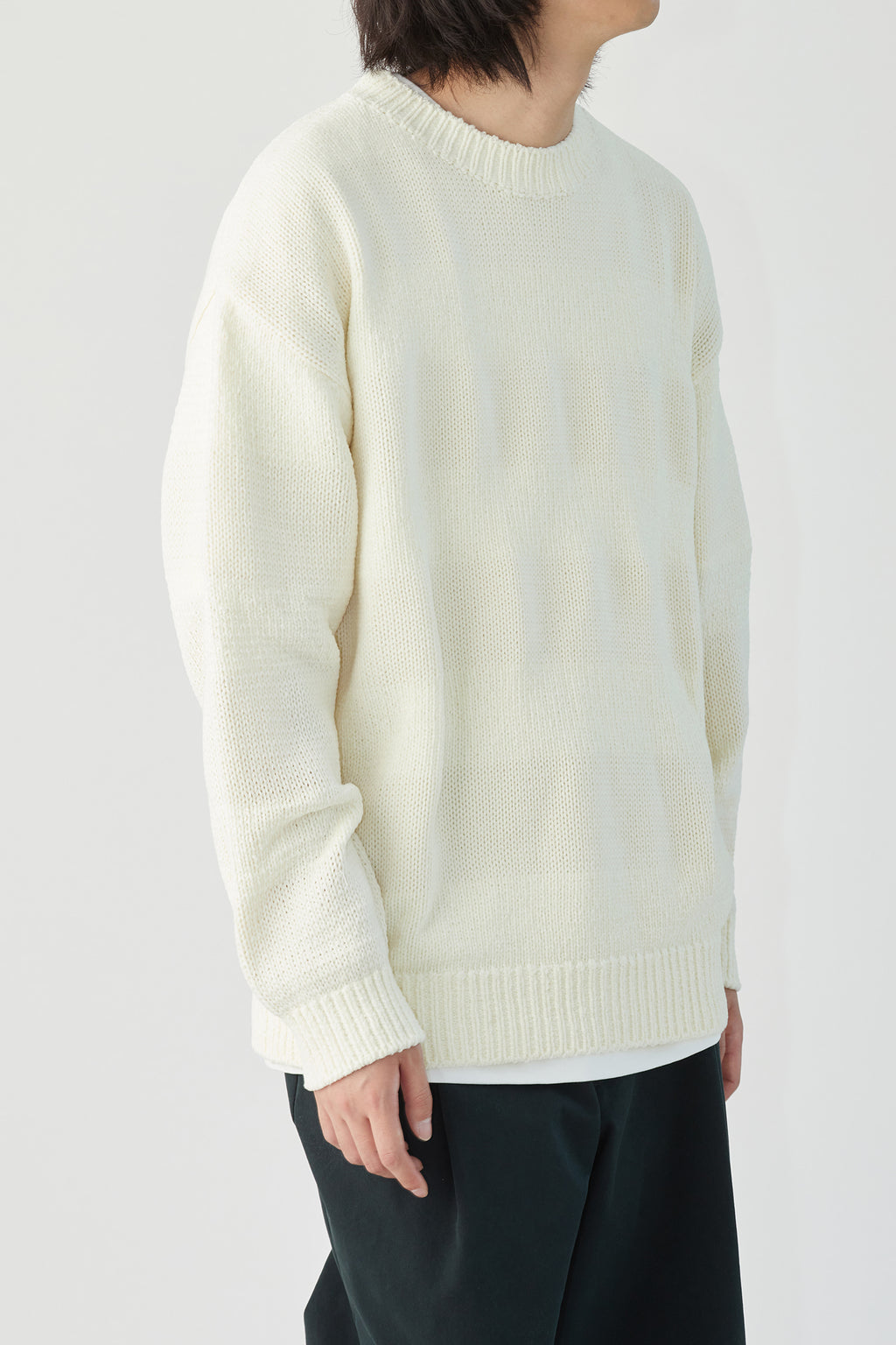 Hatchingroom - Stripe Knit (Ivory) product image 5 | TRAB K-Fashion Australia