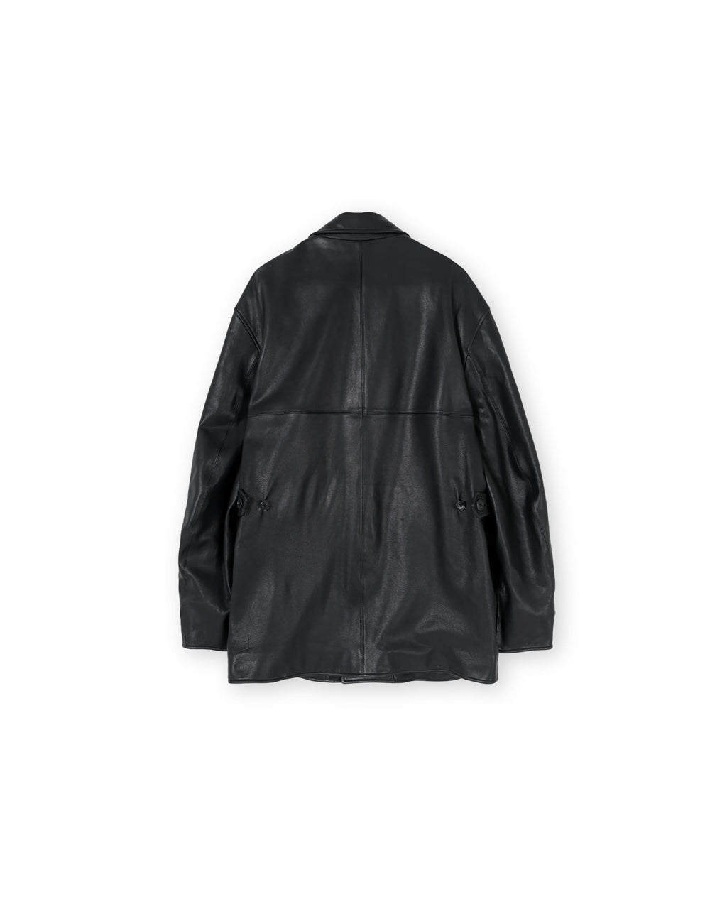 Brownyard - Leather Car Coat (Black) product image 7 | TRAB K-Fashion Australia