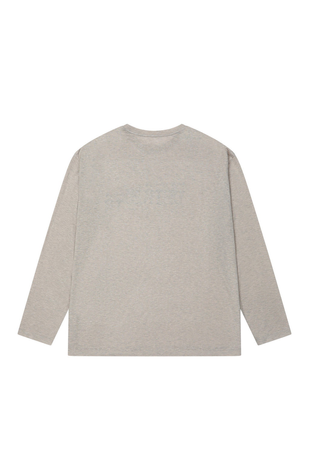 Deinet - Overfit Sweat Graphics T-Shirt (Ash Beige) product image 2 | TRAB K-Fashion Australia