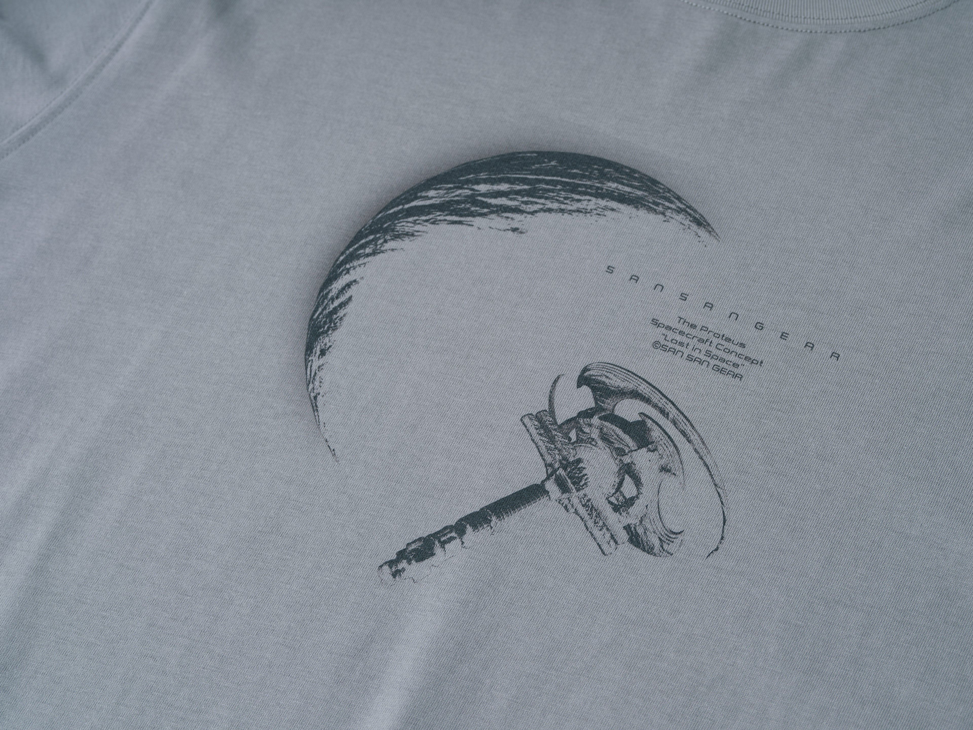 San San Gear - Space Long Sleeves (Grey) product image 6 | TRAB K-Fashion Australia