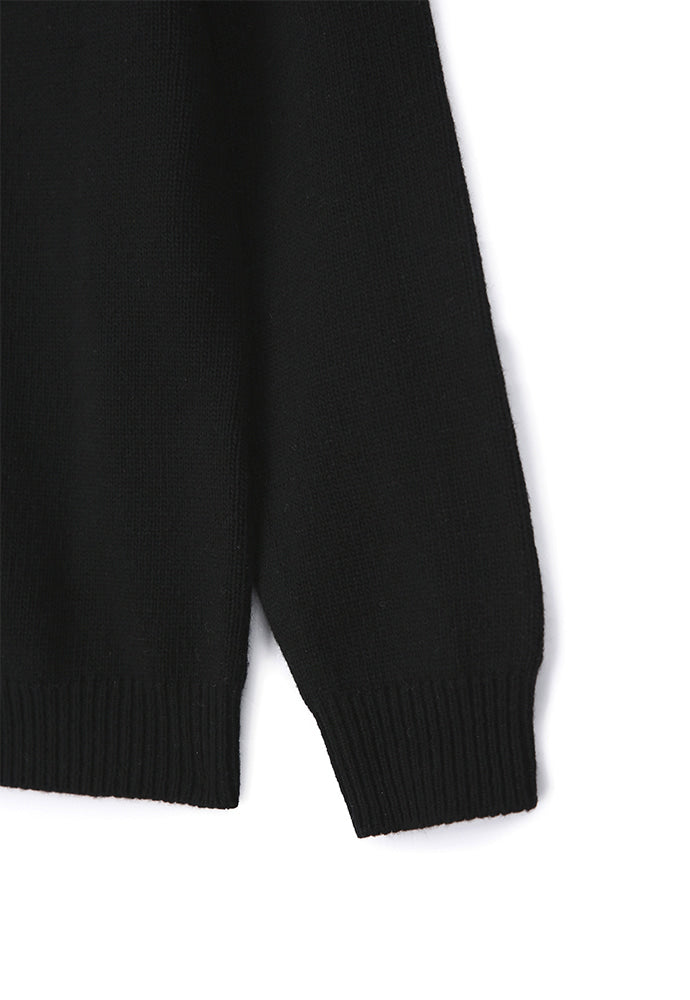 Tonywack - Reflection Patchwork Cardigan (Black) product image 5 | TRAB K-Fashion Australia