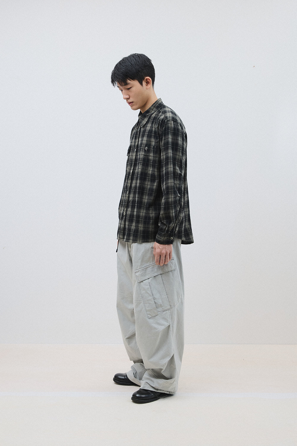 Hatchingroom - Mil Pants CPN Washed Light (Grey) product image 6 | TRAB K-Fashion Australia