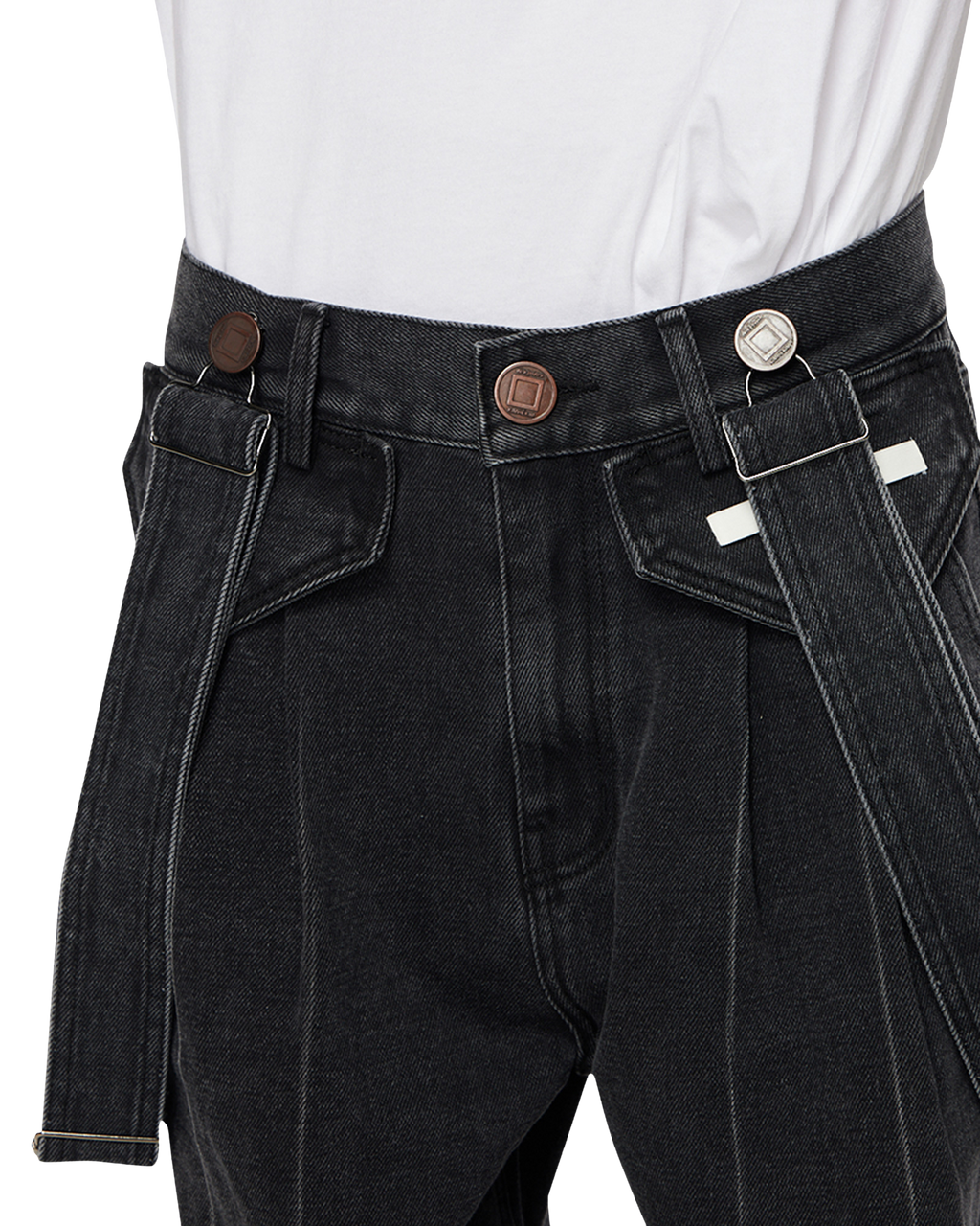 Kimhe Kim - Two Pocket Overall (Black) product image 6 | TRAB K-Fashion Australia