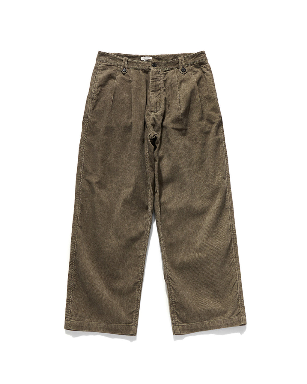 Eastlogue - Double Pleats Comfy Pants (Sand Corduroy) product image 5 | TRAB K-Fashion Australia