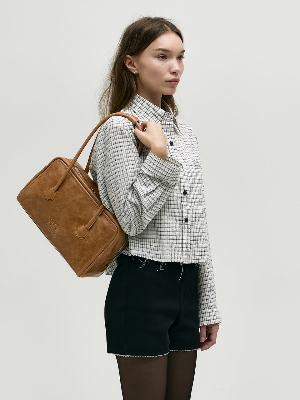 Marge Sherwood - Soft Boston (Soft Camel Pull-Up Crinkle) product image 2 | TRAB K-Fashion Australia