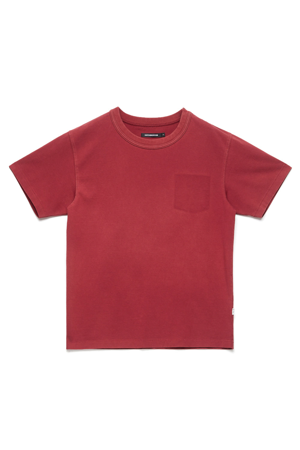Hatchingroom - Bleached Tee (Dark Red) product image 1 | TRAB K-Fashion Australia