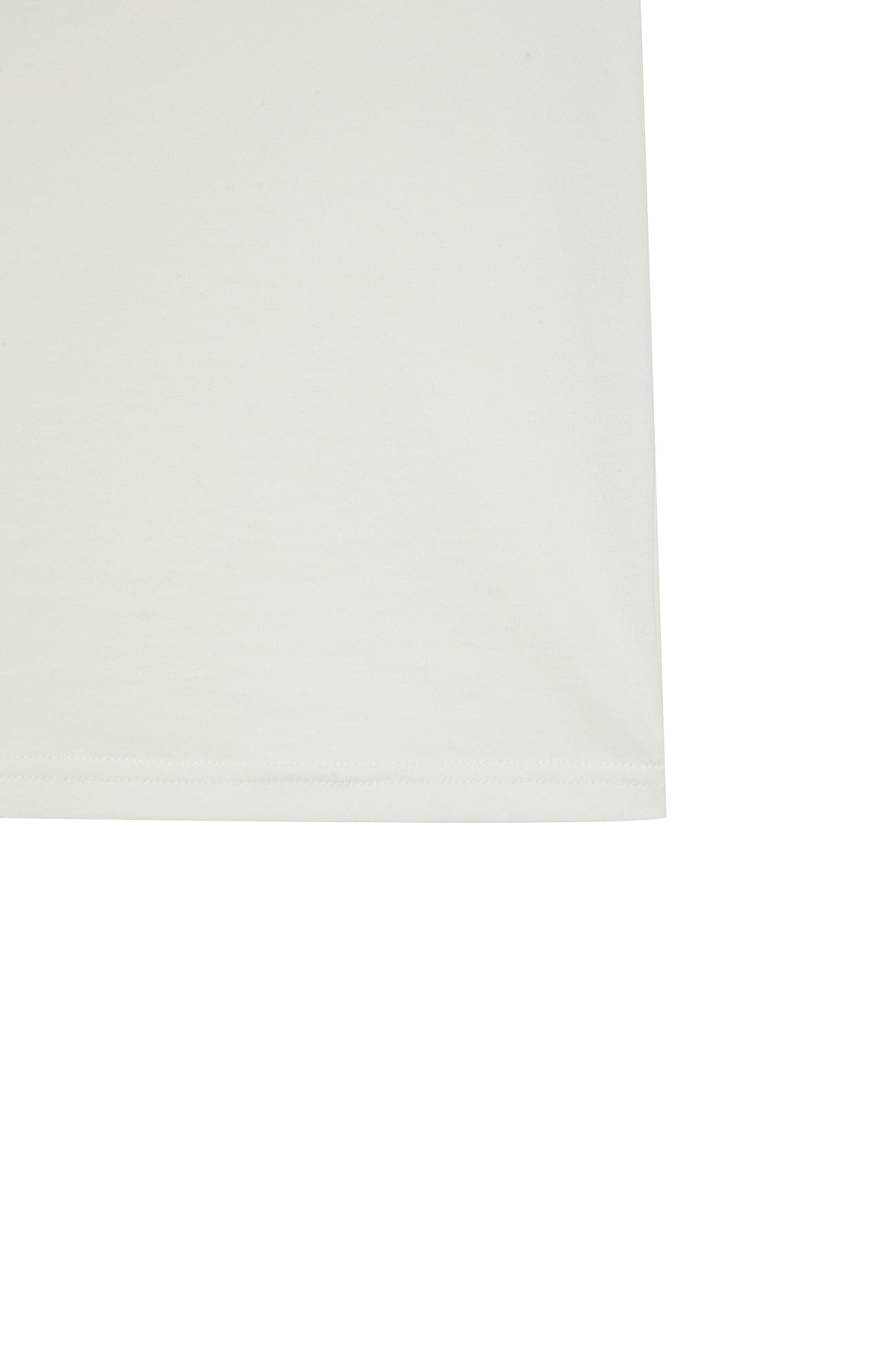 Deinet - Brushed Stitch Point Petit T-Shirt (White) product image 5 | TRAB K-Fashion Australia