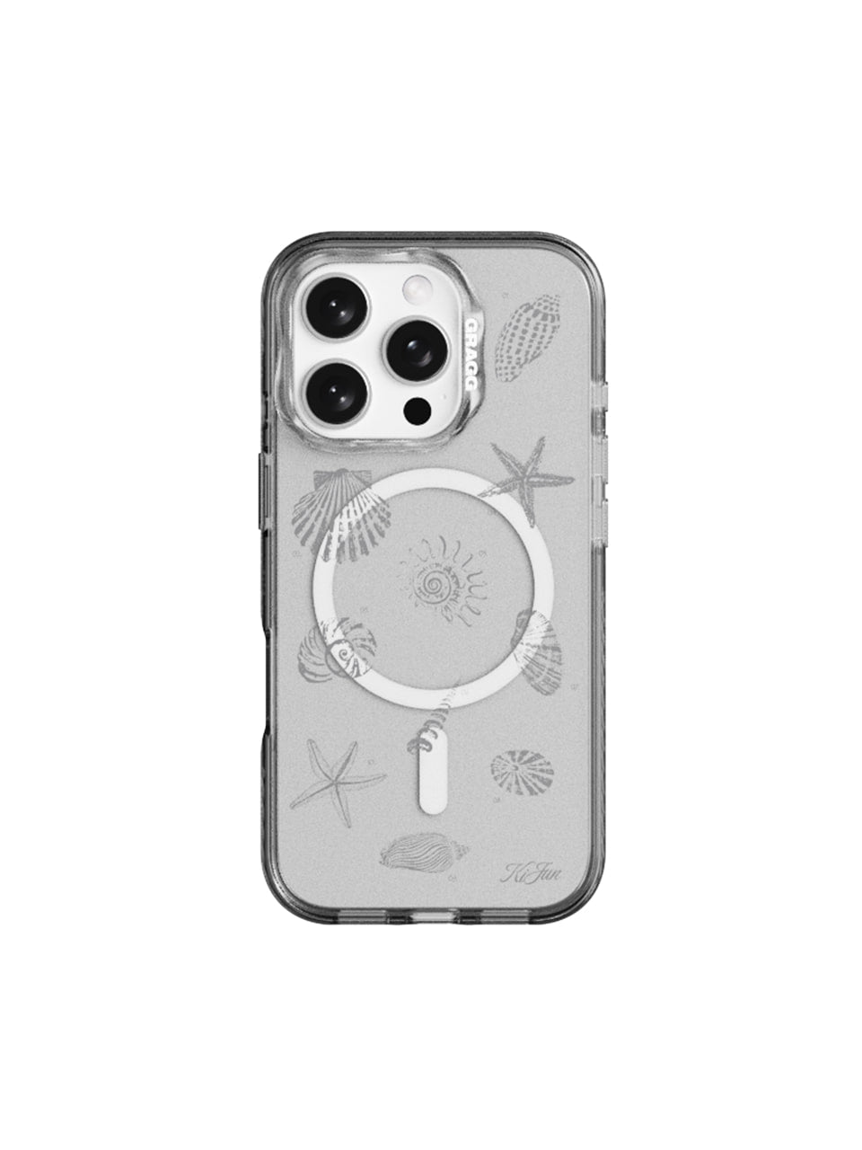 Kijun - MAGSAFE LAYERS FRAME CASE CLEAR BLACK FRIENDS OF THE SEA product image 4 | TRAB K-Fashion Australia