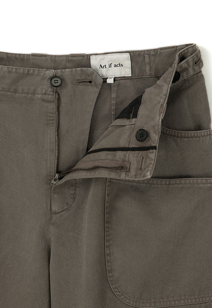 Art if acts - French Workwear Pants (Vintage Brown) product image 12 | TRAB K-Fashion Australia