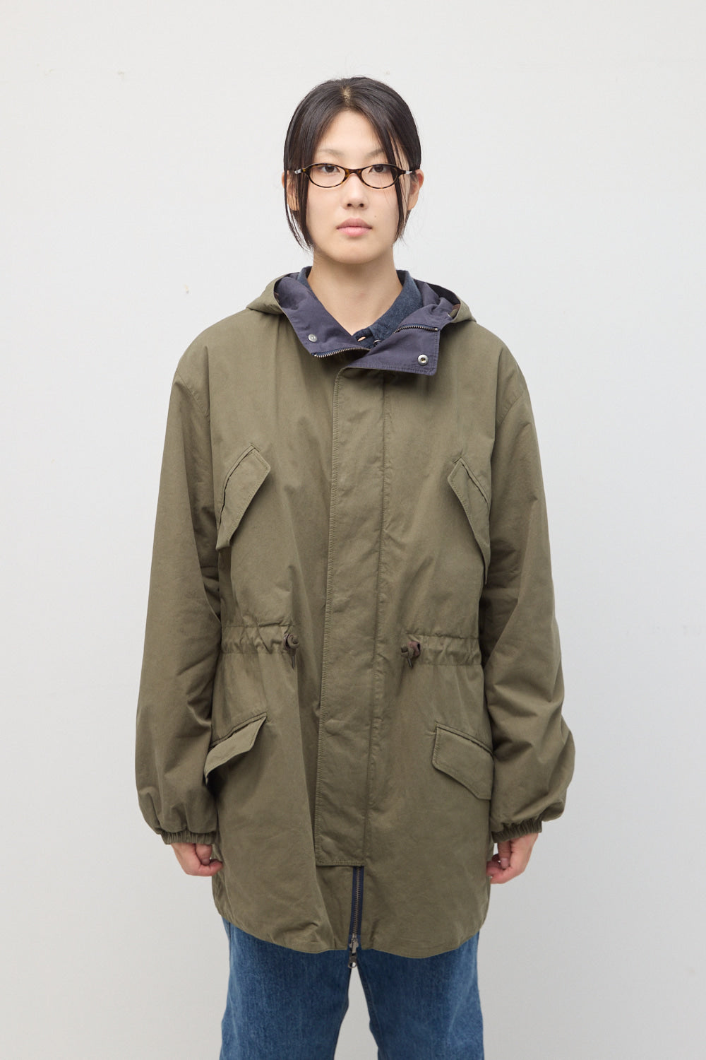 Hatchingroom - Reversible Parka (Khaki/Navy) product image 7 | TRAB K-Fashion Australia