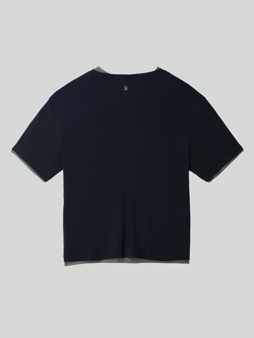 Recto - Layered Wool T-Shirt (Dark Navy) product image 11 | TRAB K-Fashion Australia