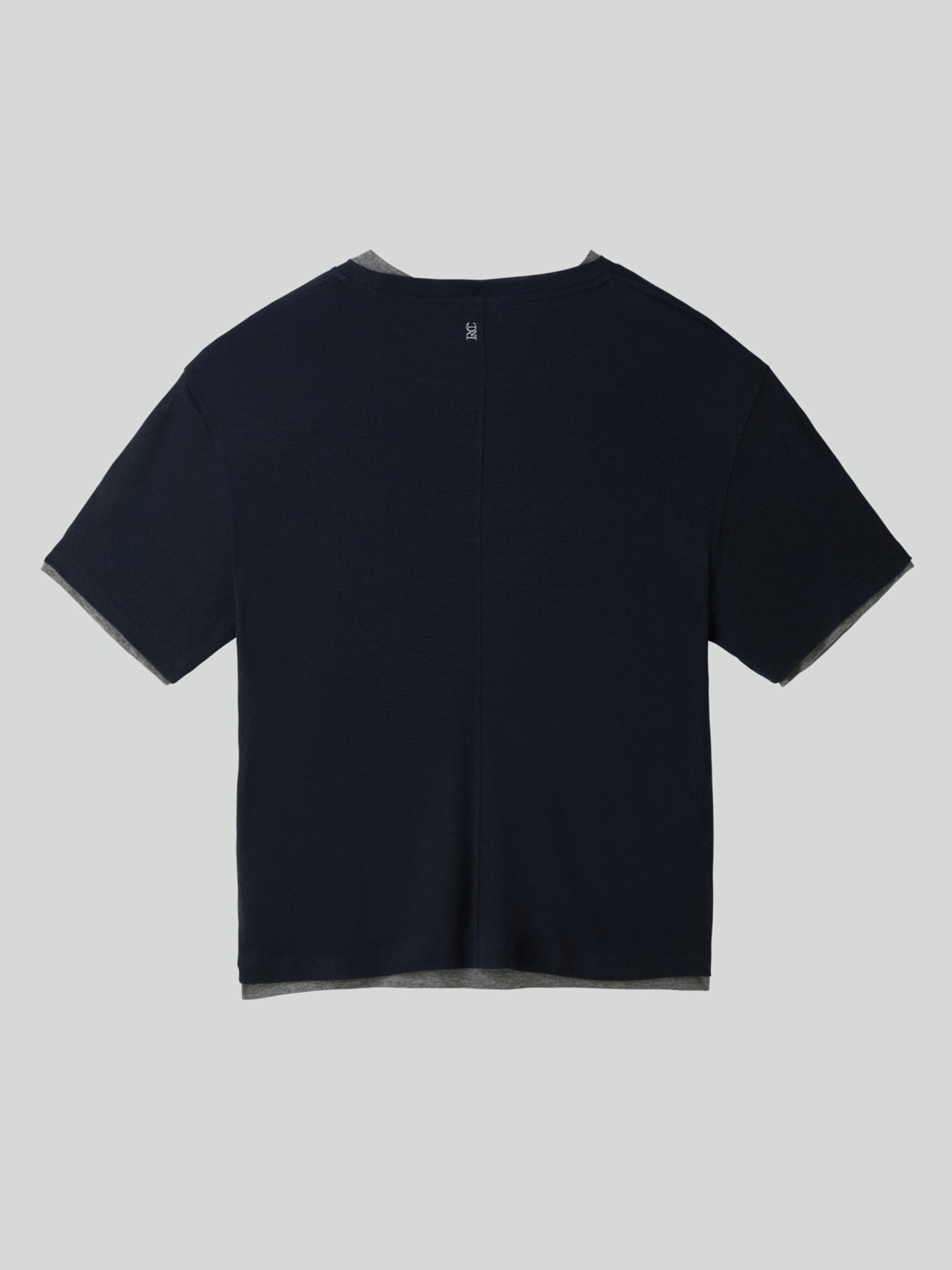 Recto - Layered Wool T-Shirt (Dark Navy) product image 11 | TRAB K-Fashion Australia