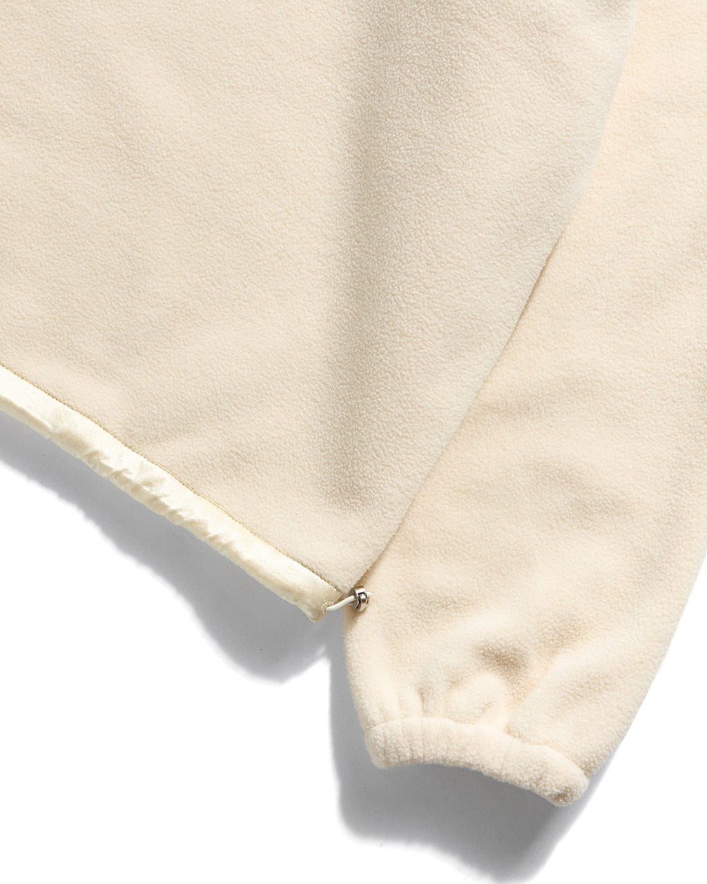 Eastlogue - Alpine Half Zip-up Fleece Jumper (Cream) product image 8 | TRAB K-Fashion Australia