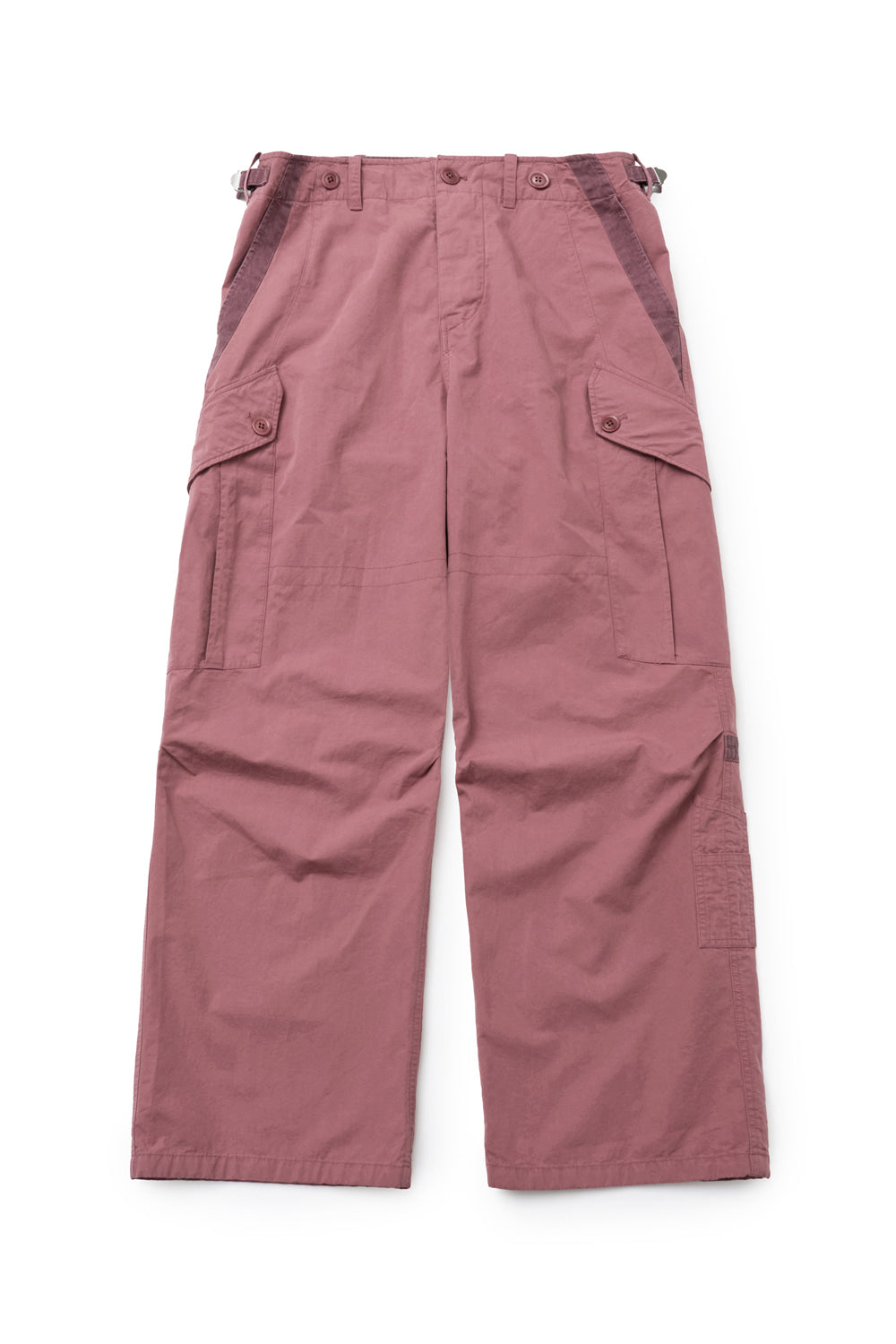 Hatchingroom - Curved Cargo Pants (Pink) product image 1 | TRAB K-Fashion Australia