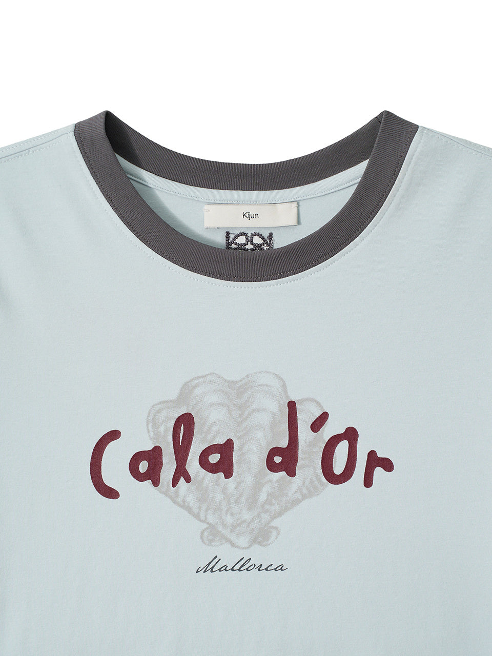 Kijun - Cala Tee (Sky Blue) product image 9 | TRAB K-Fashion Australia