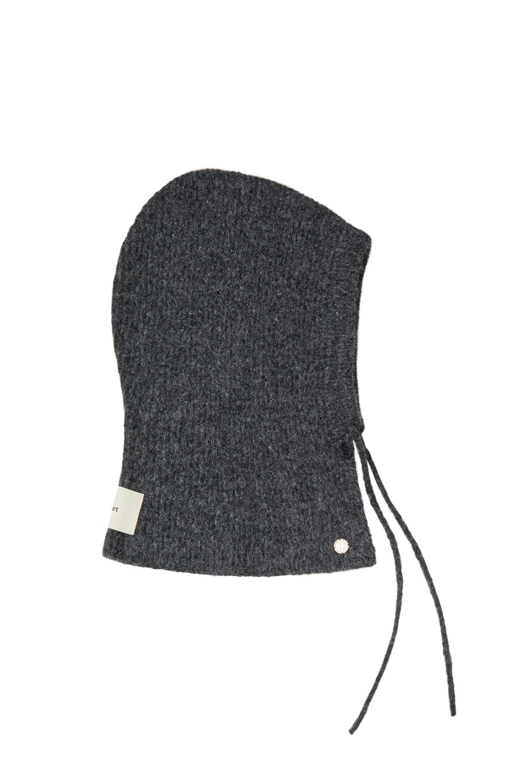 Deinet - Hairy Wool Balaclava (Charcoal) product image 2 | TRAB K-Fashion Australia