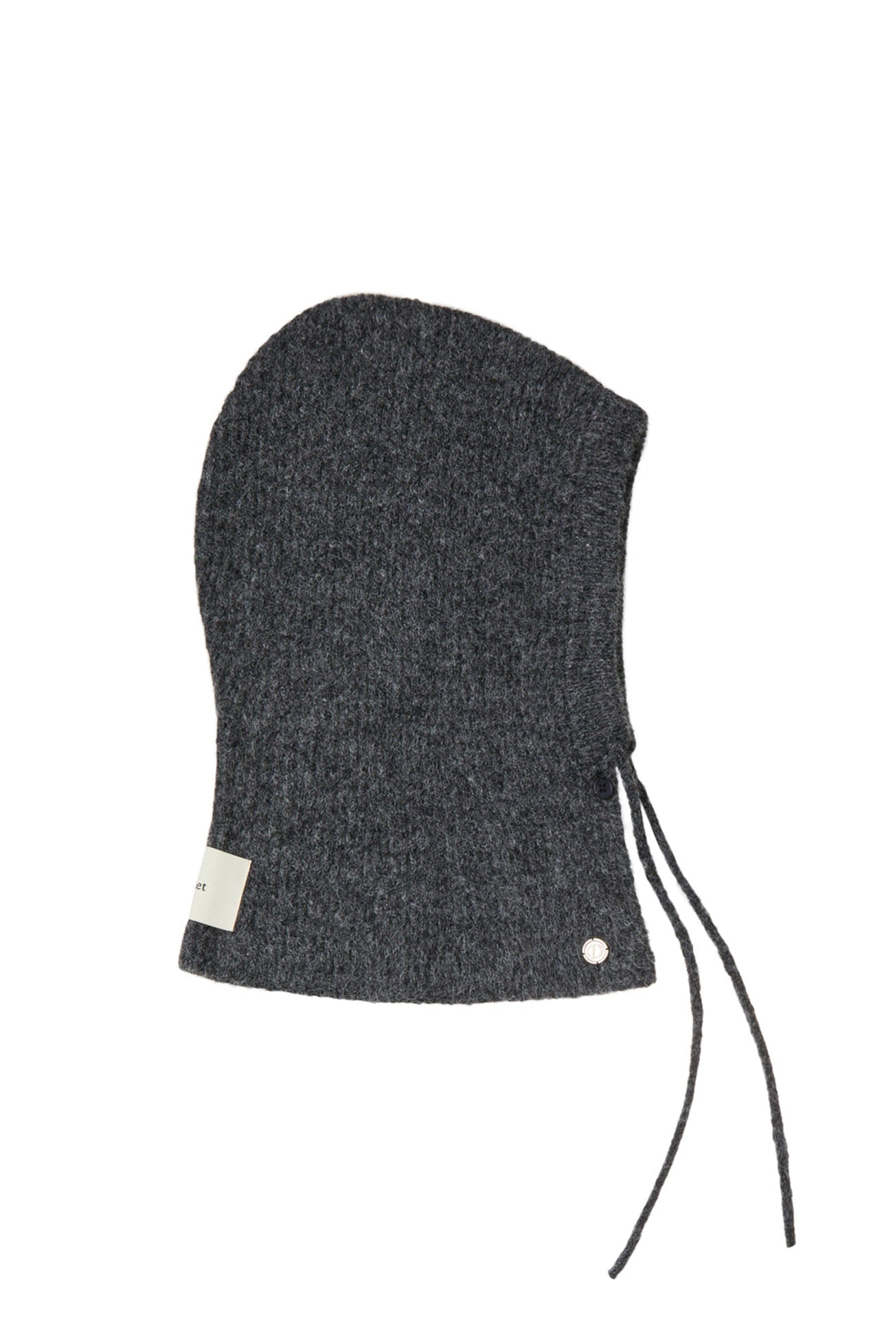 Deinet - Hairy Wool Balaclava (Charcoal) product image 2 | TRAB K-Fashion Australia