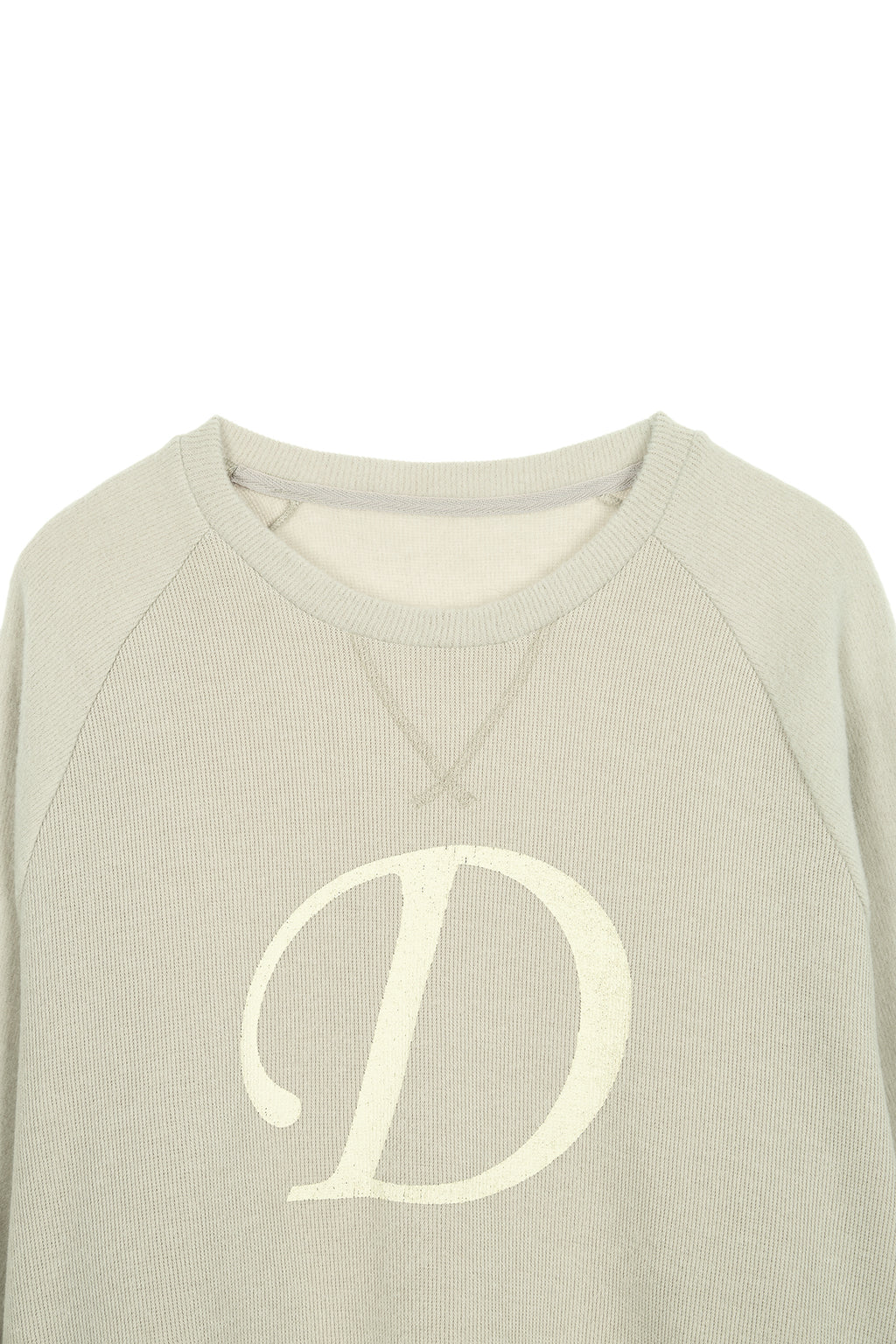 Deinet - Smooth D Logo Sweatshirts (Ash Beige) product image 3 | TRAB K-Fashion Australia