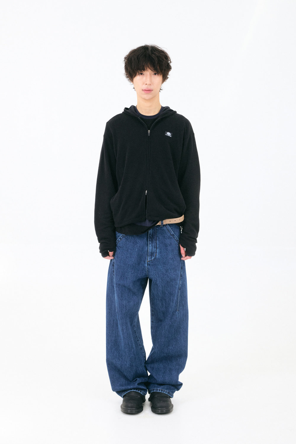 Hatchingroom - Zip Hoodie (Black) product image 5 | TRAB K-Fashion Australia