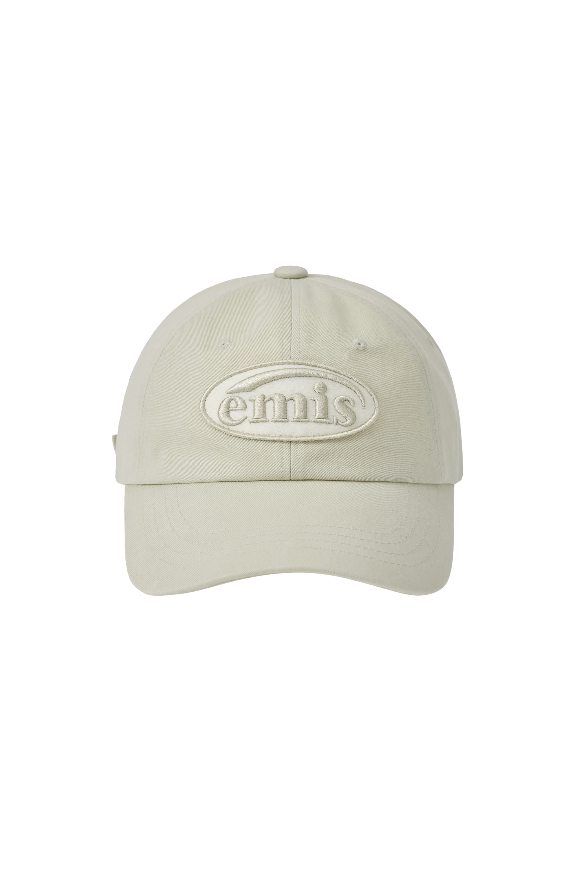 Emis - Tone On Tone Wappen Ball Cap (Beige) product image 1 | TRAB K-Fashion Australia