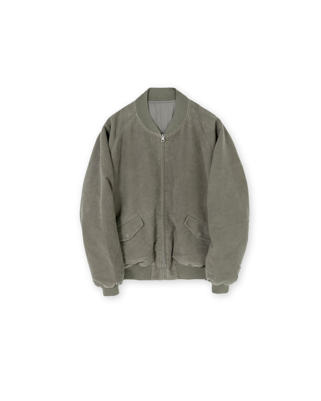 Brownyard - Reversible Moleskin Blouson (Olive Grey) product image 5 | TRAB K-Fashion Australia