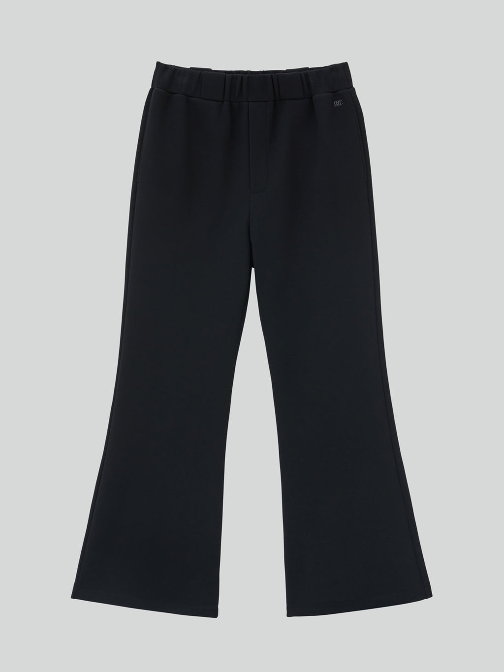 Recto - Flare Fit Jersey Pants (Black) product image 1 | TRAB K-Fashion Australia