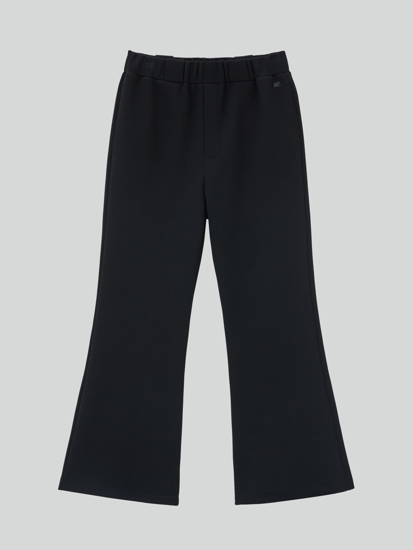 Recto - Flare Fit Jersey Pants (Black) product image 1 | TRAB K-Fashion Australia