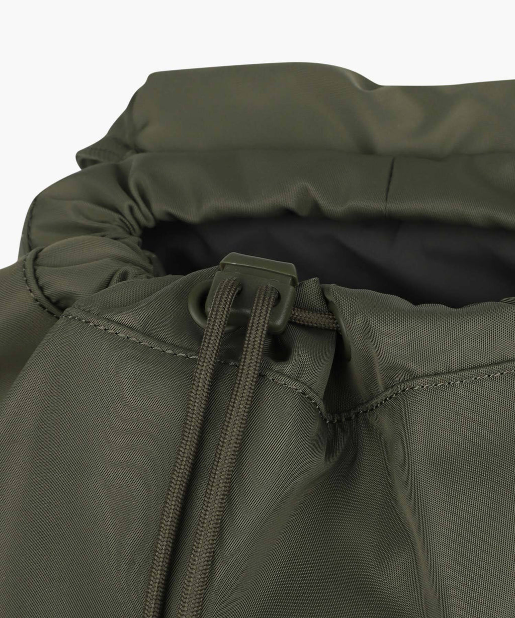 Marithe & Francois Girbaud - Classic Logo Metal Buckle Backpack (Khaki) product image 5 | TRAB K-Fashion Australia