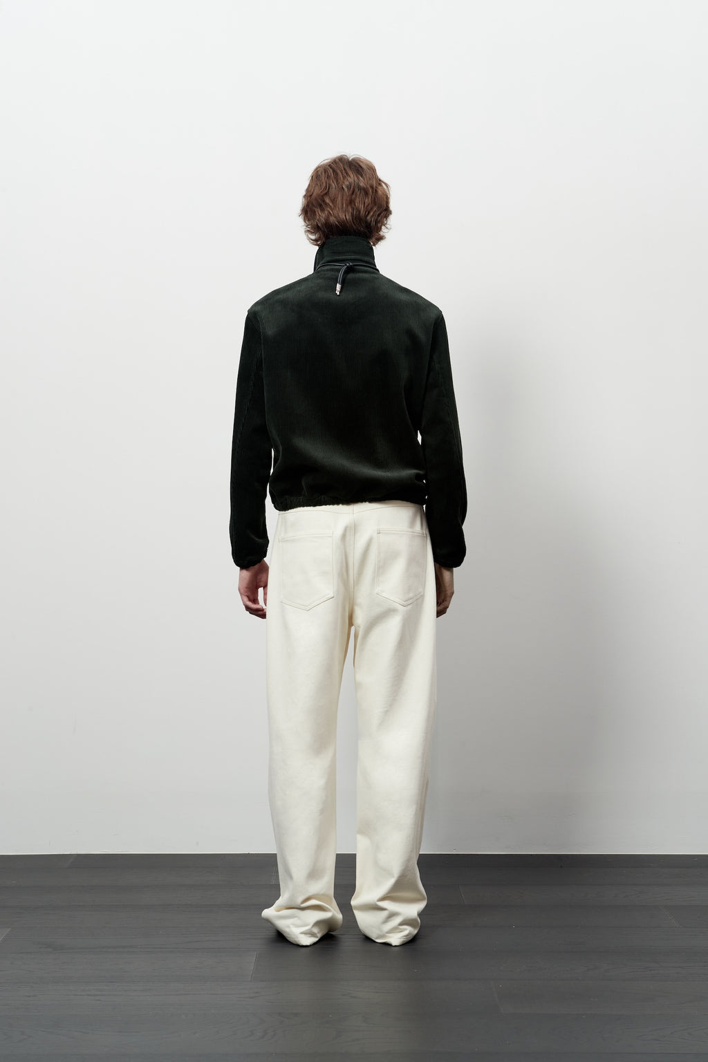 STU - Strap Corduroy Jacket (Black) product image 4 | TRAB K-Fashion Australia