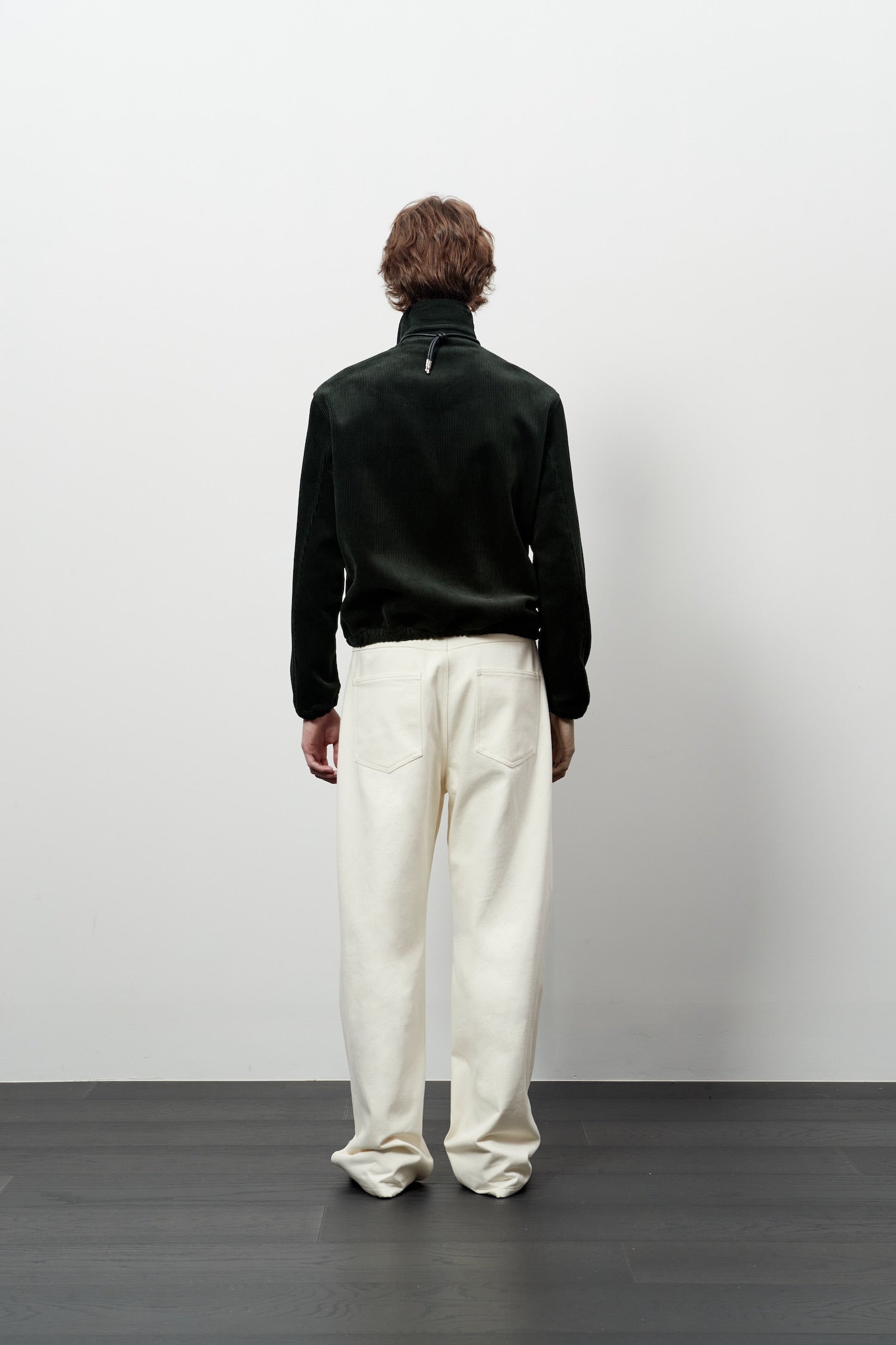 STU - Strap Corduroy Jacket (Black) product image 4 | TRAB K-Fashion Australia