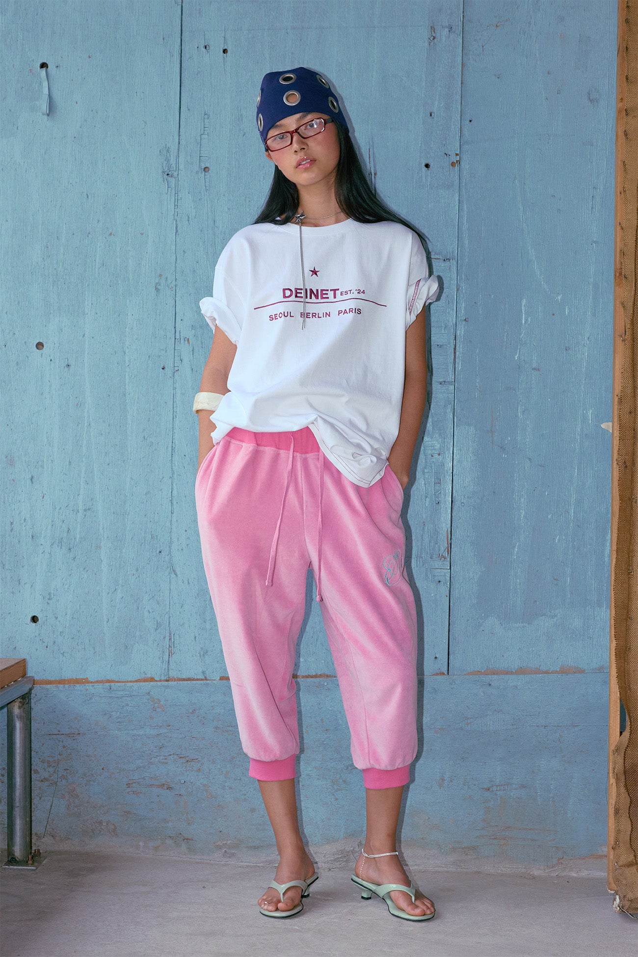 Deinet - Logo City T-Shirt (White) product image 4 | TRAB K-Fashion Australia