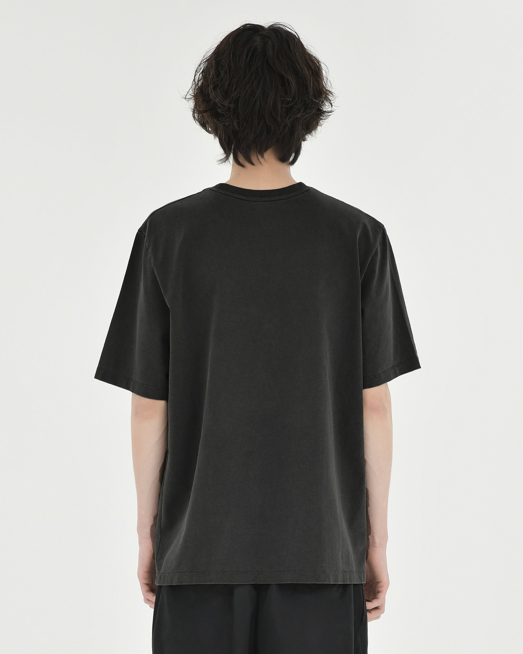 Brownyard - Washed T Shirt (Washed Black) product image 2 | TRAB K-Fashion Australia