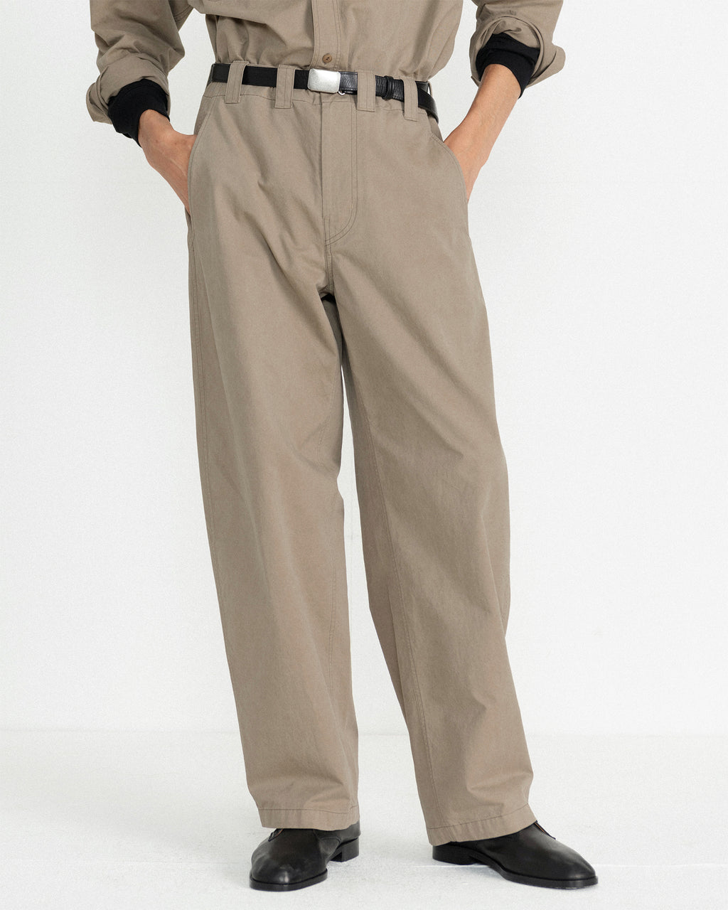 Brownyard - Washed Work Pants (Dark Beige) product image 3 | TRAB K-Fashion Australia