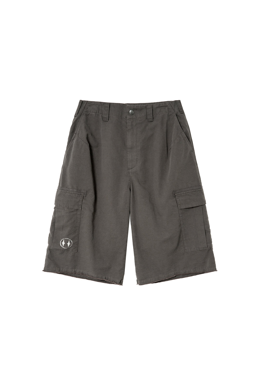 Hatchingroom - Twinkle Cargo Shorts Mud (Brown) product image 1 | TRAB K-Fashion Australia
