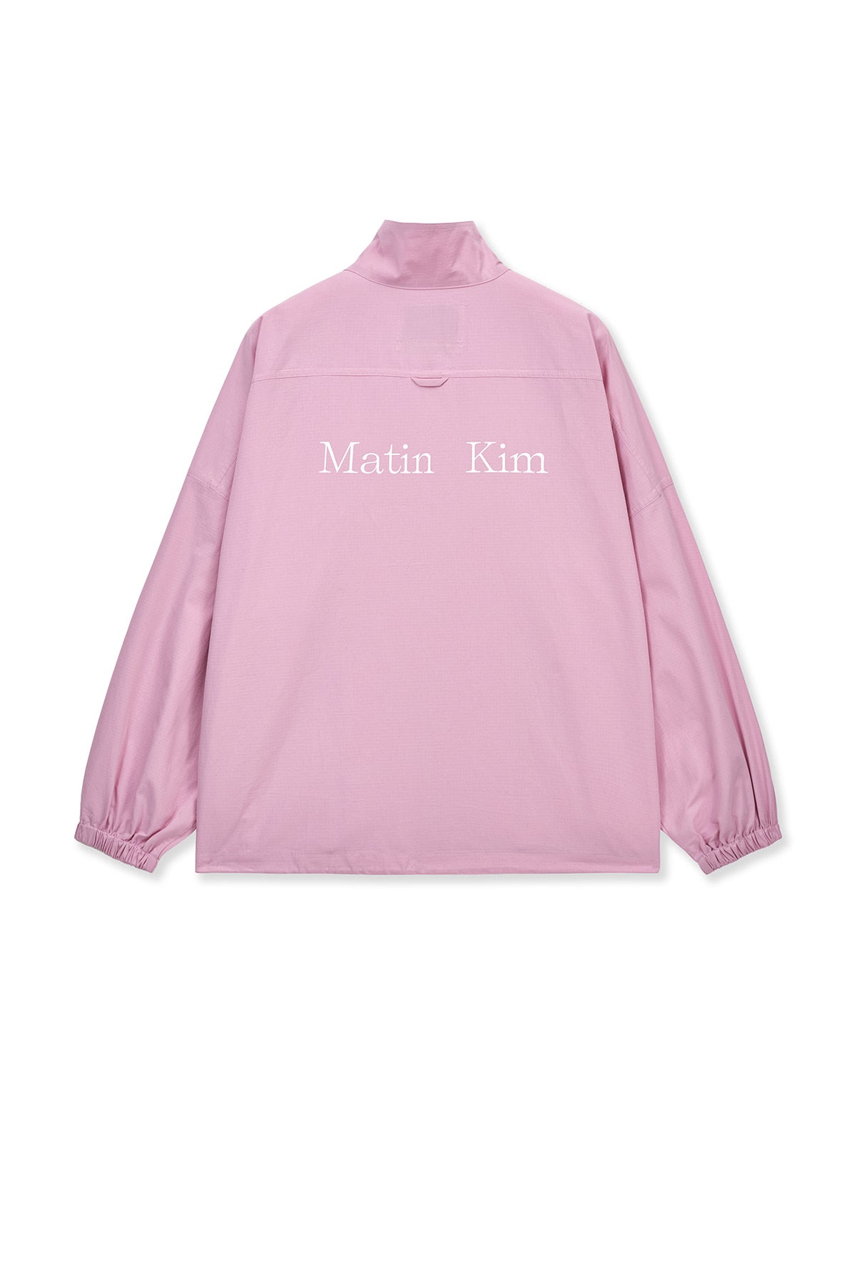 Matin Kim - Back Logo High Neck Jumper (Pink) product image 2 | TRAB K-Fashion Australia