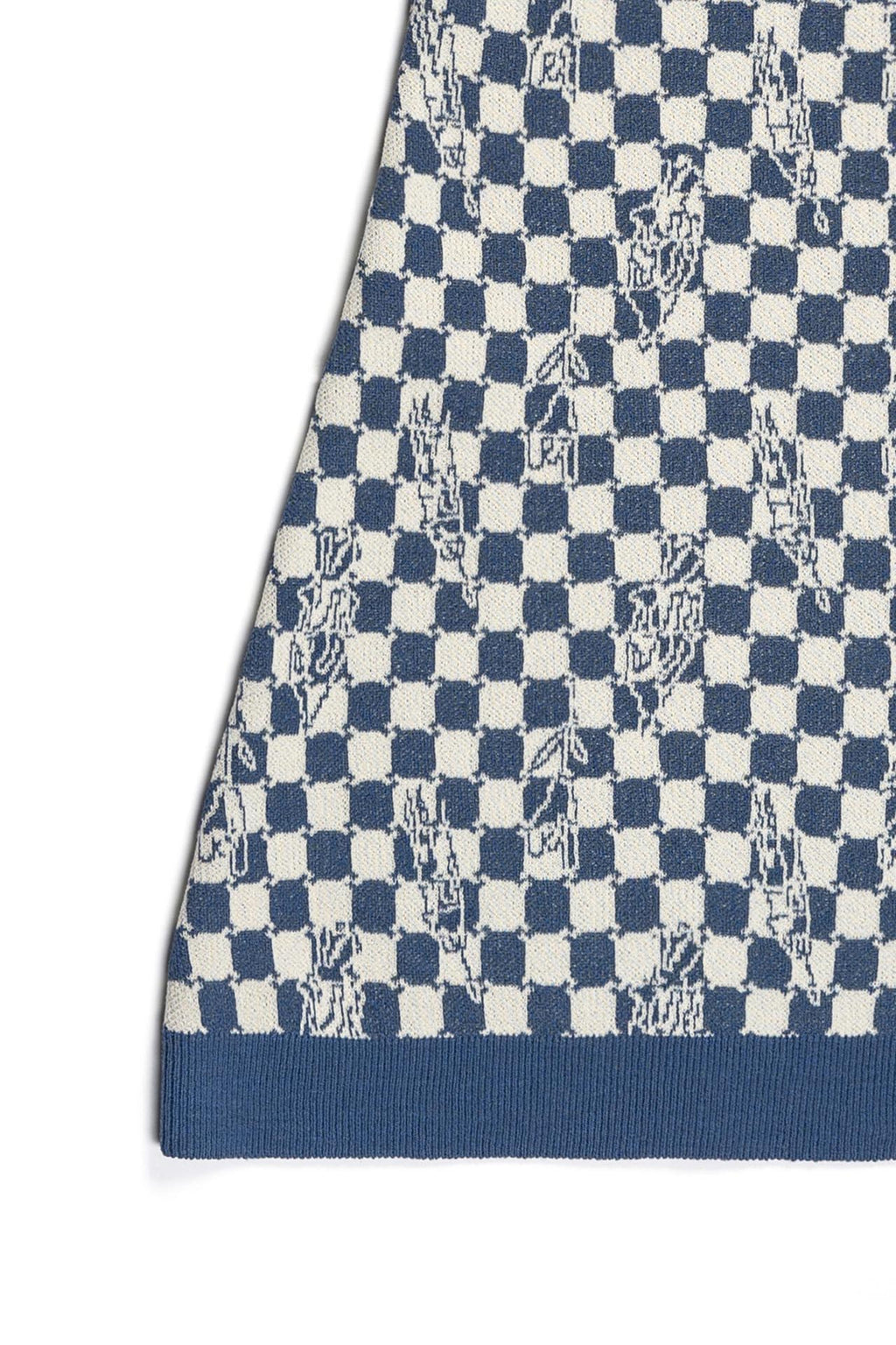 Ioedle - Checkerboard Illusion Sleeveless Knit Dress Naver (OC) product image 5 | TRAB K-Fashion Australia