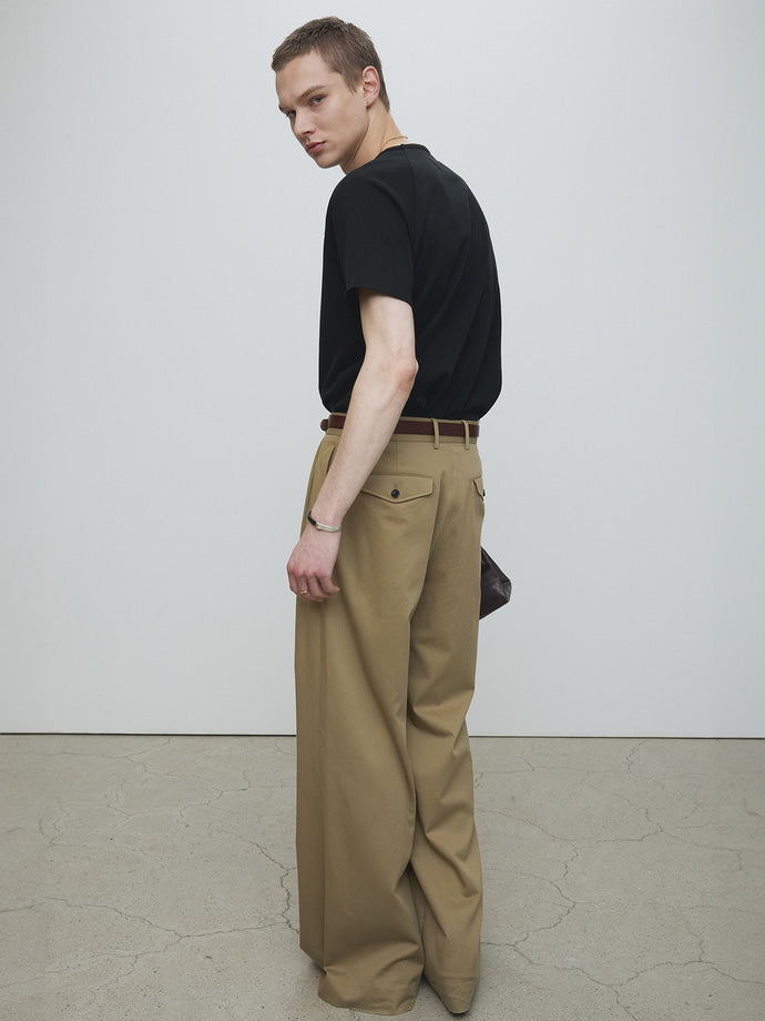 Tonywack - Raw Edge Washed T-Shirt (Black) product image 4 | TRAB K-Fashion Australia