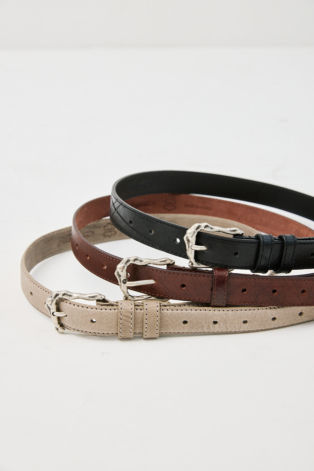 Hatchingroom - Rock Buckle Belt Slash (Black) product image 12 | TRAB K-Fashion Australia
