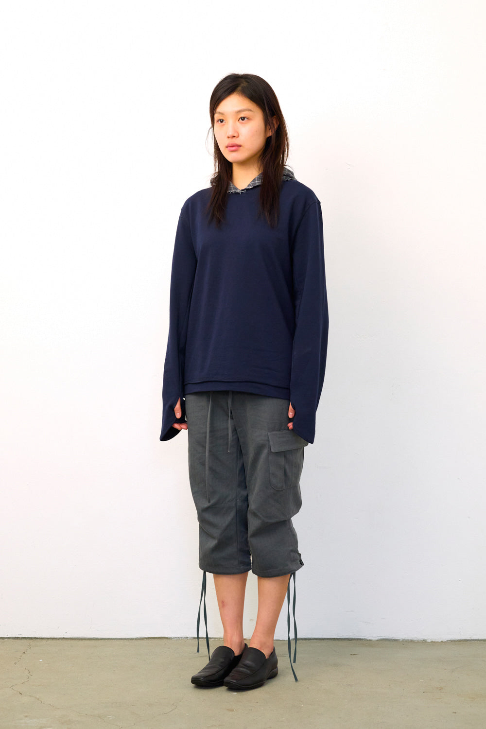 Hatchingroom - Ear Hole Hoodie (Navy) product image 5 | TRAB K-Fashion Australia