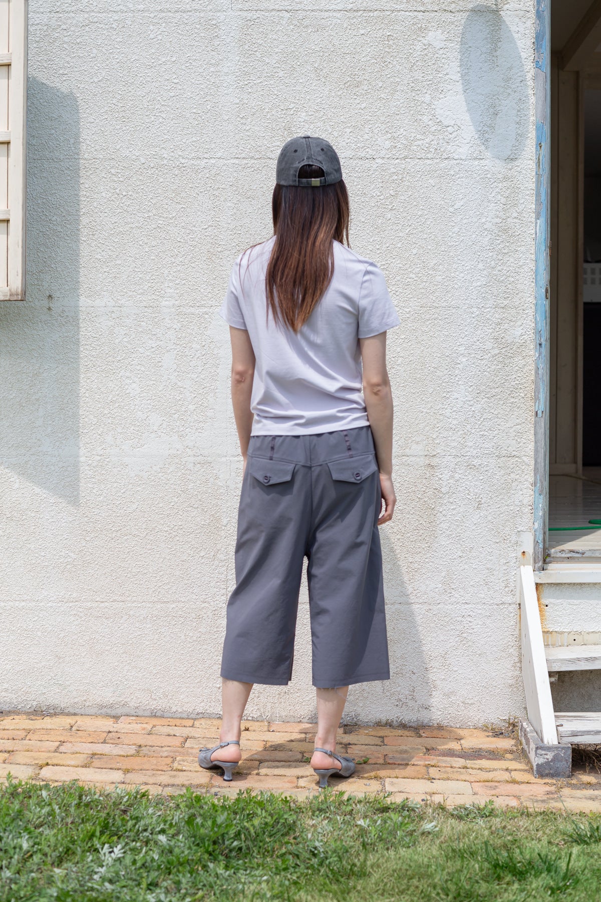 Matin Kim - Applique Logo Patch Top (Lilac) product image 7 | TRAB K-Fashion Australia